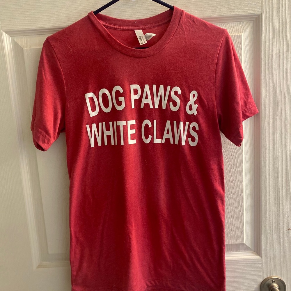 Dog Paws & White Claws shirt